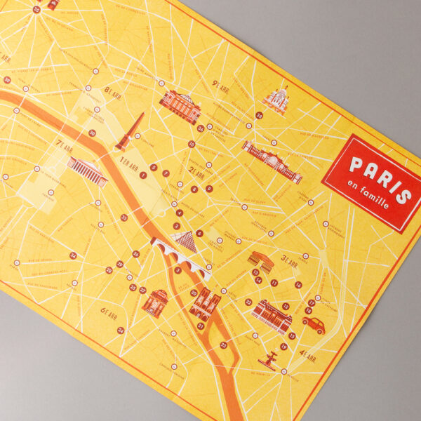 Paris En Famille Map
