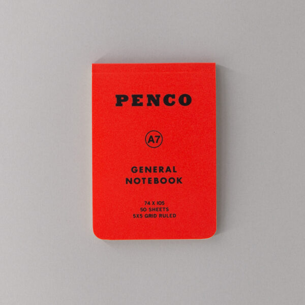 Penco A7 Red General Notebook
