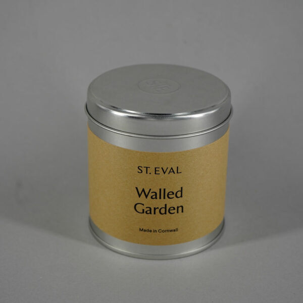 Walled Garden St Eval Candle Tin
