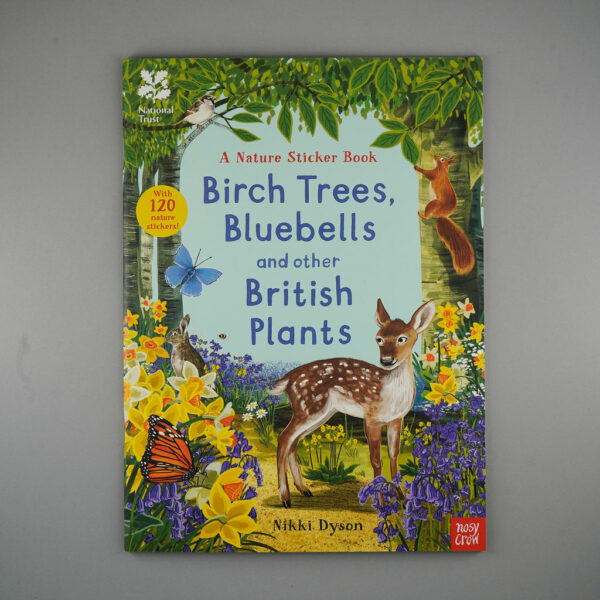 Birch Trees, Bluebells and other British Plants - A Nature Sticker Book