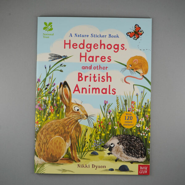 Hedgehogs Hares and other British Animals - A Nature Sticker Book